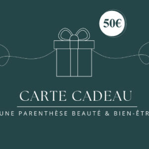 Carte cadeau 50€